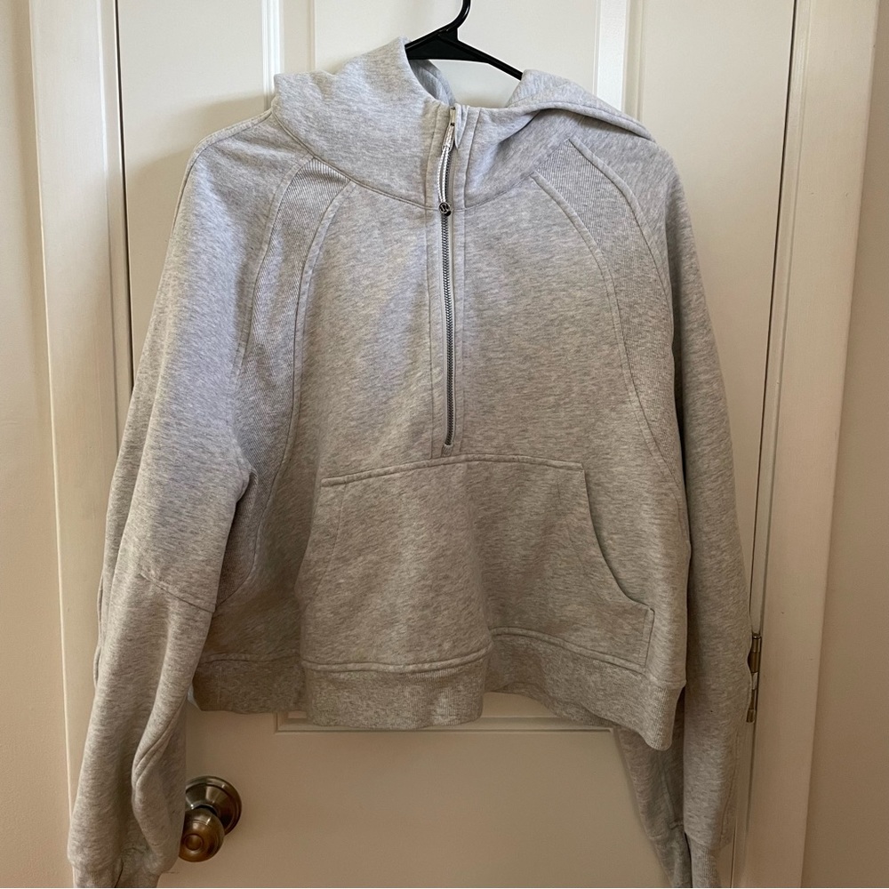 Lululemon Half Zip Scuba Hoodie